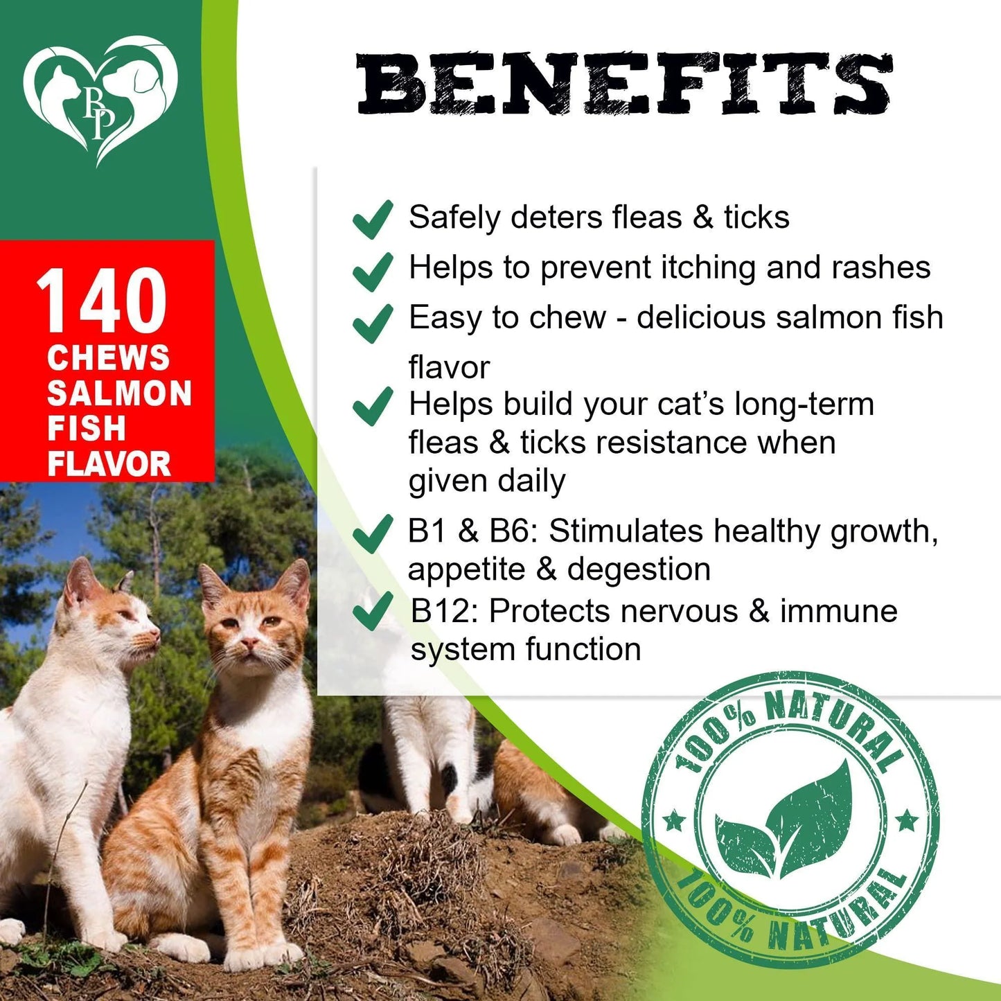 Insects Prevention Chewable Pills for Cats Revolution Oral Treats for Pets